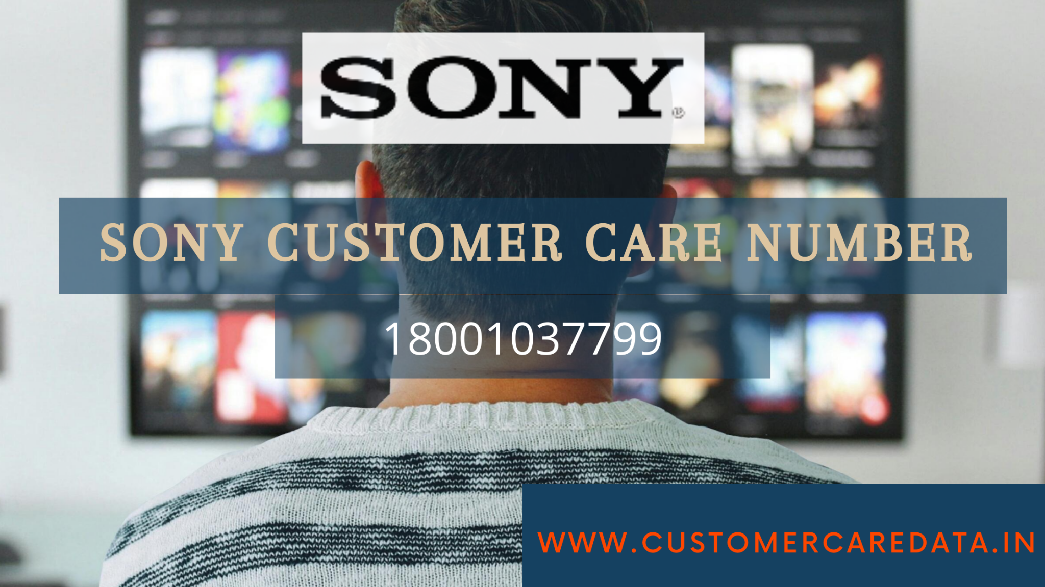 Sony India Customer Care number - CustomerCareData