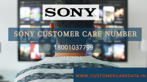 sony india customer care number