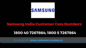 samsung india customer care number