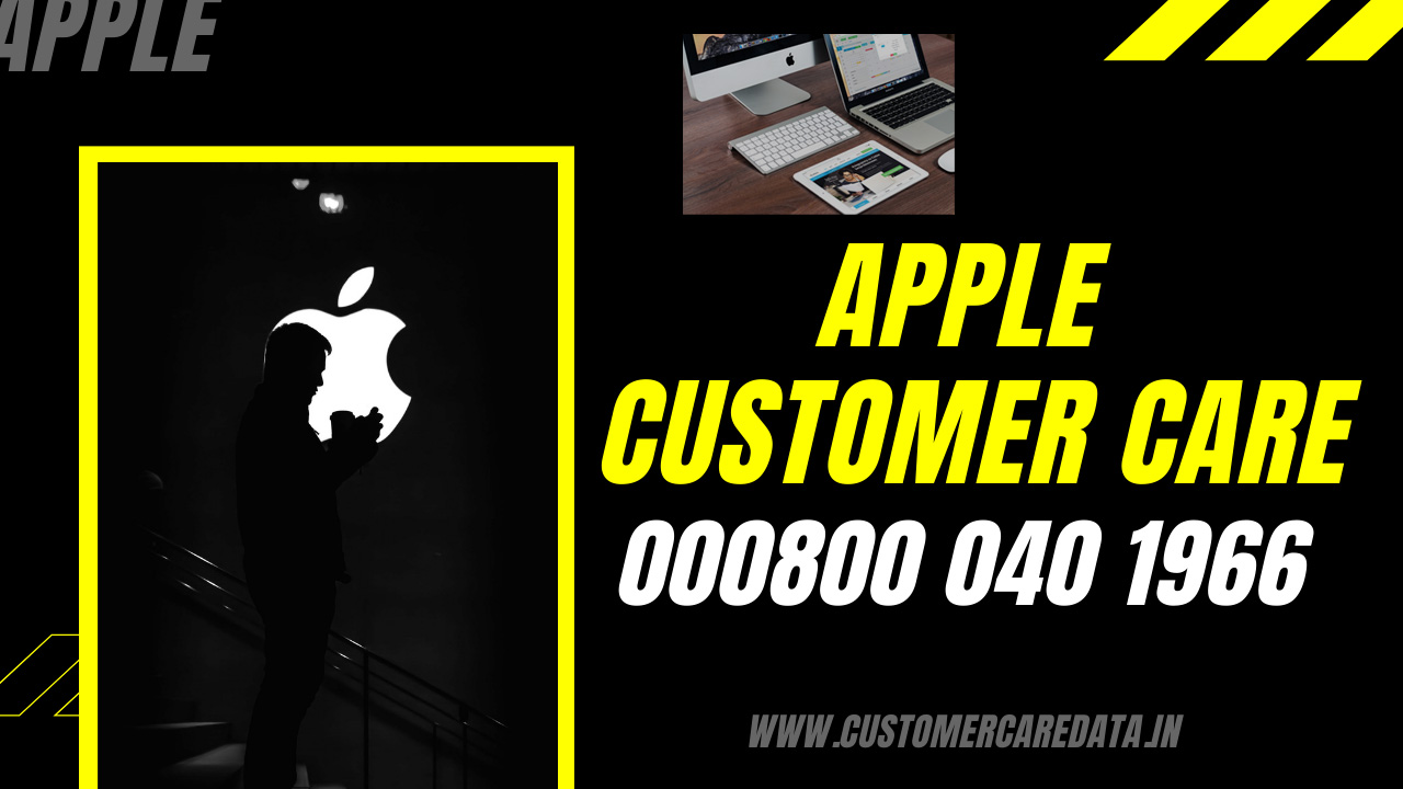 apple customercare number for india