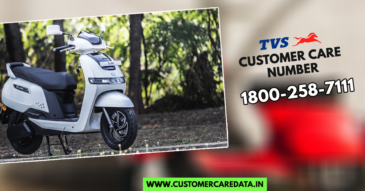 tvs electric scooter customer care number india