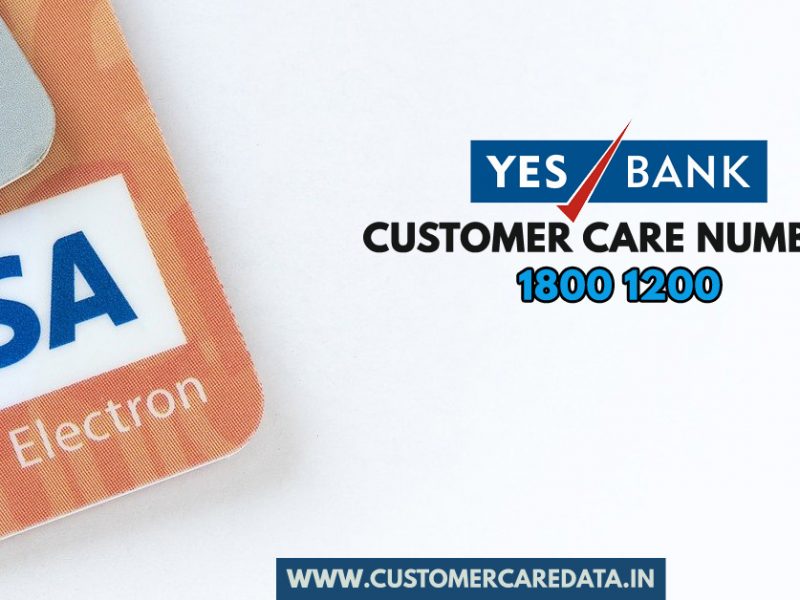 Yes bank customer care number