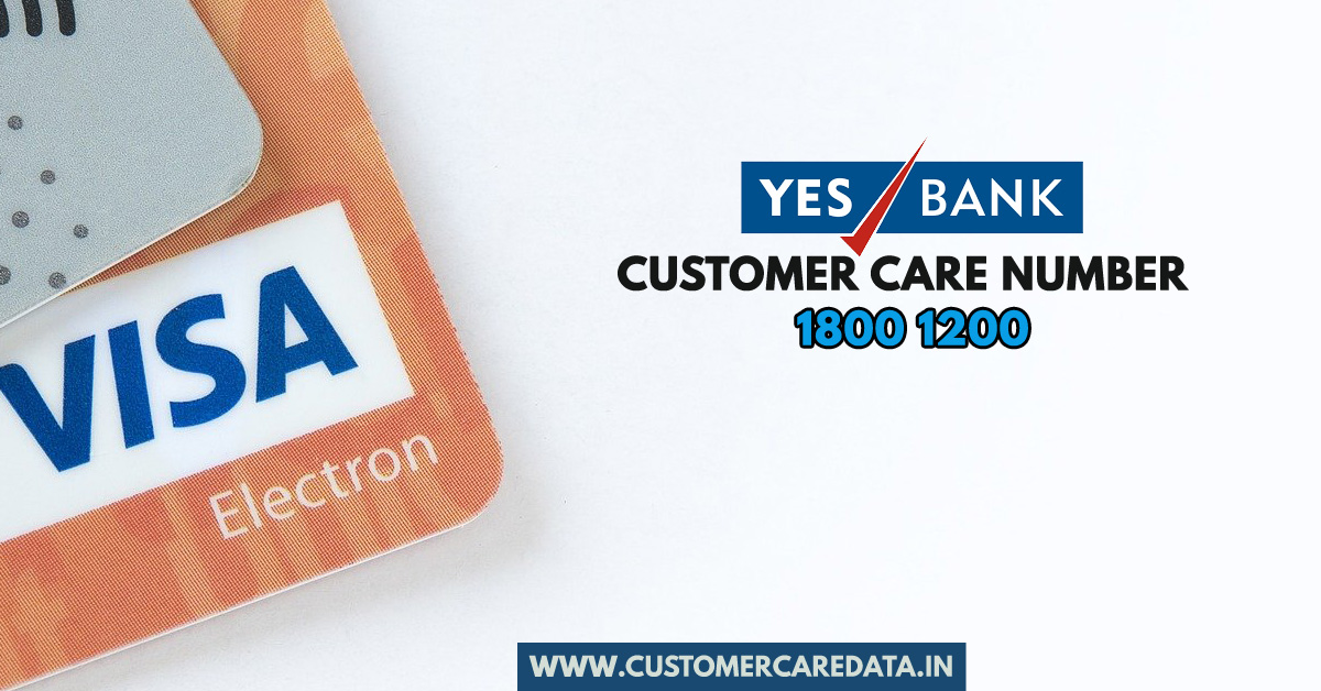 Yes bank customer care number