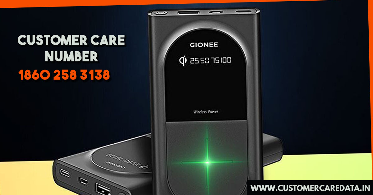 gionee power bank customer care number