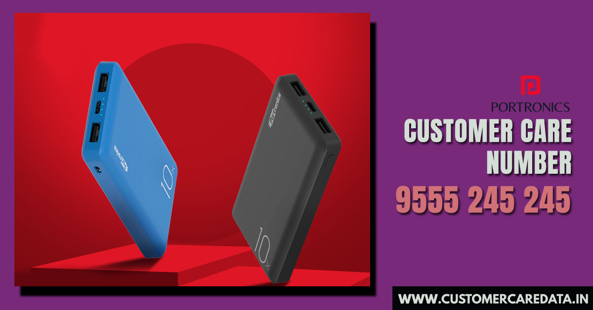 portronics power bank customer care number