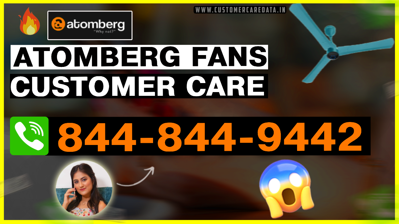 atomberg fans customer care